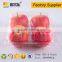 High quality fruit clamshell packaging box for 4pcs peach