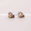 925 sterling solid silver water drop blue white green and champagne zircon earrings fashion women earrings jewelry 6790198