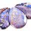 47x95mm purple color imperial jasper cabochon beads chunky chorker necklace pendant cabochon loose beads set 3160017