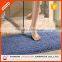 wholesale thin pvc back microfiber chenille bath mat