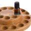 2-Tier Essential oil vials Display Carousel hold 25 vials