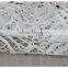 Fashion Design Hollow Out Water Soluble Austrian Lace Fabric in White