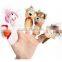 Plush cartoon cute babies' favorite stuffed finger doll