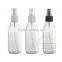 100ml plastic square spray bottle for perfume hand sanitizer