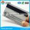 custom ISO standard size PVC access card for hotel room with magnetic stripe