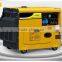 5kva Silent Diesel Generator Set 6500AE with 186F engine