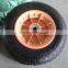 high quality competitive price pneumatic plastic rim 3.50-7 rubber wheel