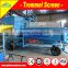 Mobile trommel gold washing machine plant