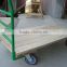 27" X 36" red vinyl coating Panel mover with 2 bars for moving industry