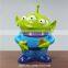 2015 Customized resin alien cartoon statue for garden decor
