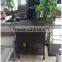 Square rattan wicker dark brown ice cooler