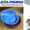 FDA sealing-up and leak-proof silicone mug cup lid