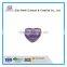 Purple Crystal Heart Shape Glass Tealight Candle Holder for Wedding