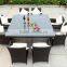 8 seaters outdoor dining table and dining chairs SOF1022