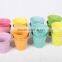China manufacturer simple style eco friendly bamboo fiber picnic cup without ear