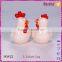 white ceramic salt and pepper shaker set