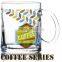 6oz 8oz 10oz 12oz Caffe Latte Espresso Cappuccino color printing glass coffee mug