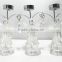 Acrylic crystal candle holder,,mace shaped standing decoration