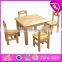 Wholesale cheap kindergarten children wooden school furniture suppliers W08G211
