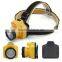 High and Low Beam Light COB Led Headlamp Two Light Source Led Headlight