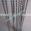 Silver Coloured 6mm Metal Bead Curtain String