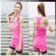 Women Moisture Wicking Dry Fit Compression Women Tank Top Gym Rash Vest