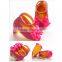 Baby Pre-Walker Heels Solid Infant Shoes colourful high heels toddler lovely tiny Shoes