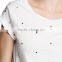 white simple printing t shirt with wholesale price