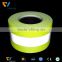 Colorful printable elastic reflective webbing strap for safety belt