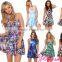 Girl's Party Dress New Design Digital Printing Skater Dress Factory Directly Sale