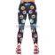 Black&White Retro Floral New Mix Leggings Wholesale
