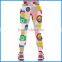 Girls candy colors printed selling bulk leggings
