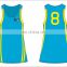 new design good quiality custom netball jersey