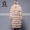 Russian hot sale luxury natural fox fur coat