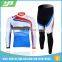 2017 pro team men's winter comfortable breathable long sleeve custom cycling clothing