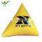 Water event Race Markers triangle pyramid shape inflatable buoy