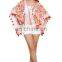 NEON MAGIC BEACH COVERUP KAFTAN