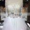 1A041 Top Quality Beautiful Long Sleeve with Lace Heavy Beaded White Bridal Dress