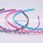 New fashion simple neon color headband