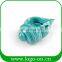 Romantic aromatherapy conch shaped ceramic candlesticks home decoration