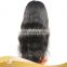 Promotion!! 100% virgin human bulk hair full lace wig with baby hair around