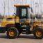 2015 1.6ton hydraulic wheel loader with different attachments