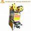 Juice cup sealing machine / plastic cup sealing machine for sealing plastic cup