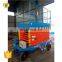 7LSJY Shandong SevenLift jlg manlift scissor parts telescopic single personal man lifts