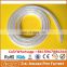 PVC with Spiraled Polyester Yarn and Orange Tracer Yarn for Identification Braided Tubing Food and Beverage Dispensing 1/2"