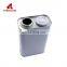 1 Liter Square chemical Oil latest design metal  tin cans