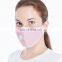 Pink Anti Haze and Fog Valved Reusable Face Mask Cotton