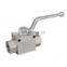 RF ANSI A105 SS ball valve with electric actuator