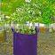 zipper Felt pot for tomato growing