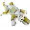 HQP-WJ101 HongQiang Pet Plush Toy Dog Squeaky Cotton and Linen Checked Cloth Pet Chew Toy